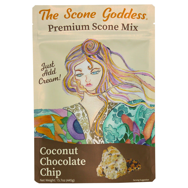 [Wholesale] Case of 6x Coconut Chocolate Chip Premium Scone Mix