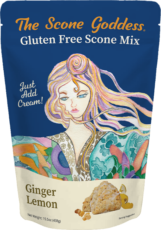 Gluten Free Ginger Lemon Premium Scone Mix