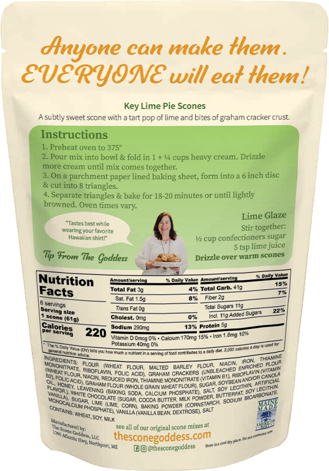 Key Lime Pie Premium Scone Mix
