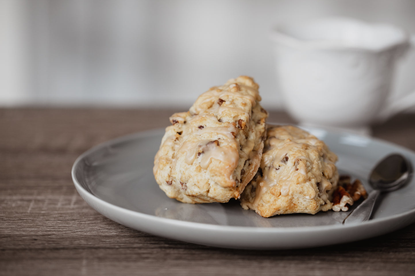 Maine Maple Pecan Premium Scone Mix Featuring Hilltop Boilers Pure Maple Sugar