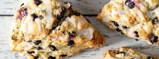 The Easiest Blueberry Scones Recipe You'll Ever Make — No Butter Required