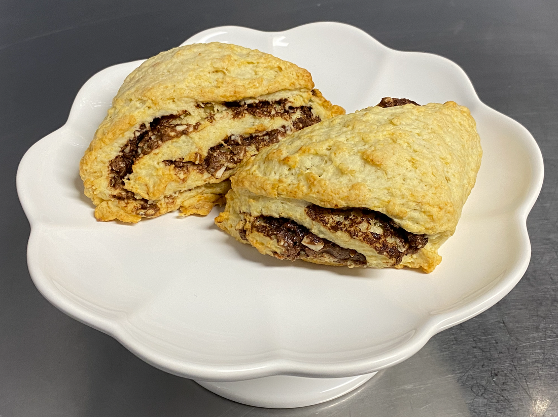 Innovative. Delicious. The Scone Goddess! Chocolate Baklava Scones!