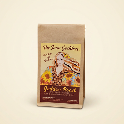 Goddess Roast 12oz Coffee Beans | The Java Goddess