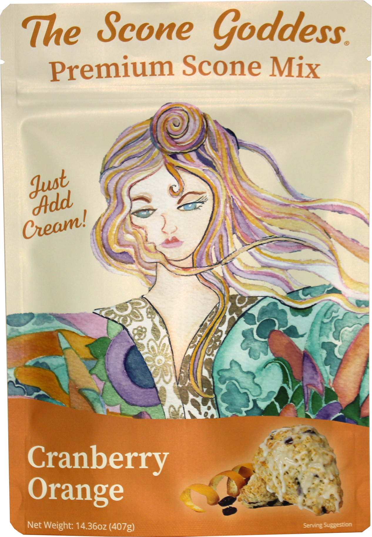 [Wholesale] Case of 6x Cranberry Orange Premium Scone Mix