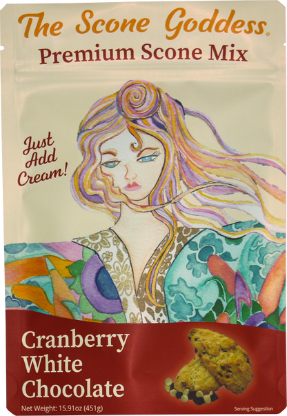 [Wholesale] Case of 6x Cranberry White Chocolate Premium Scone Mix