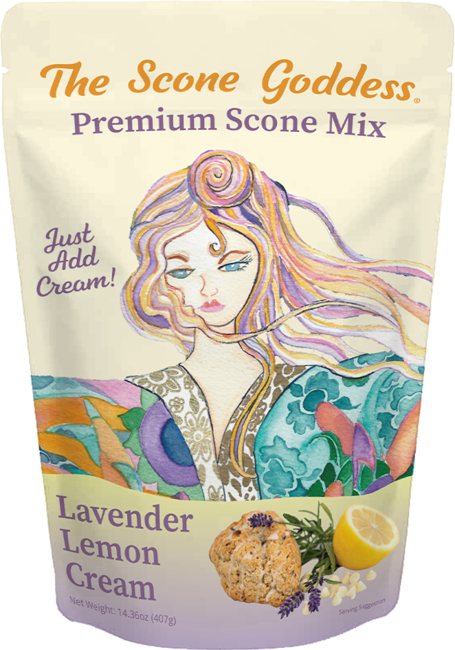 Lavender Lemon Cream Premium Scone Mix