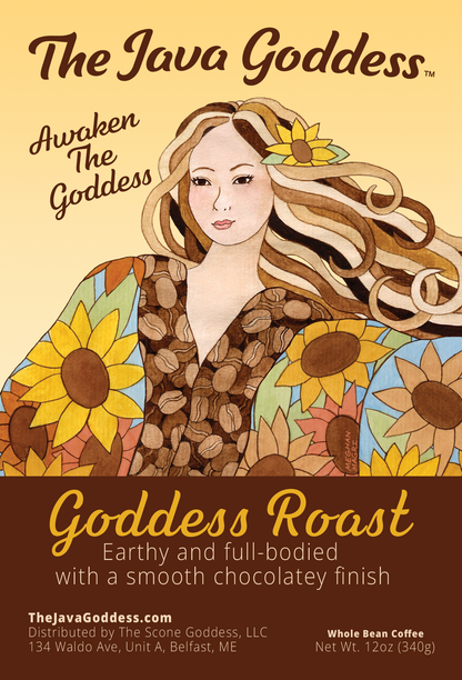 Goddess Roast 12oz Coffee Beans | The Java Goddess