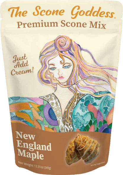 [Wholesale] Case of 6x New England Maple Premium Scone Mix