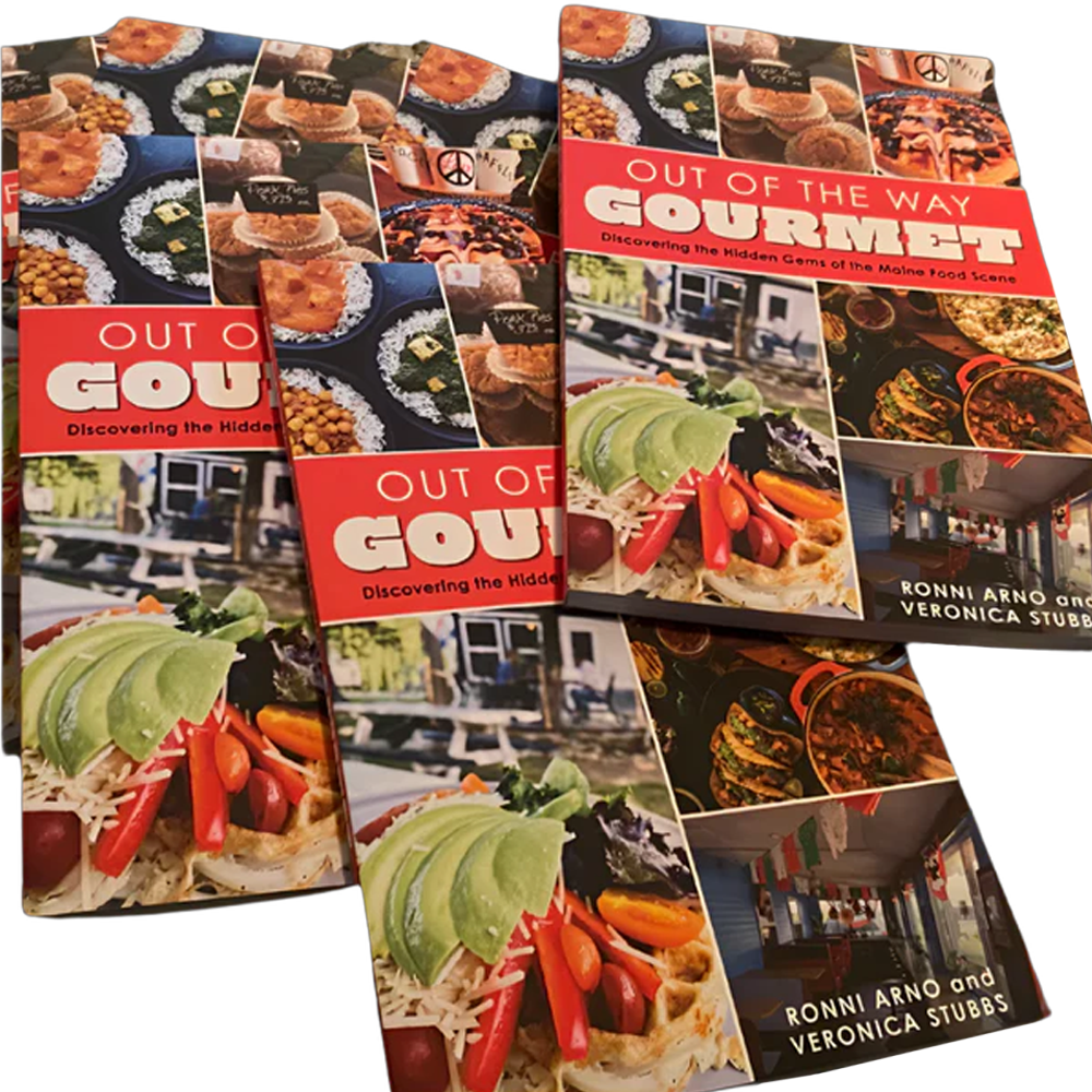 BOOK -Out of the Way Gourmet- Discovering the Hidden Gems of the Maine Food Scene