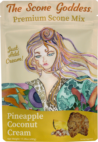 [Wholesale] Case of 6x Pineapple Coconut Cream Premium Scone Mix