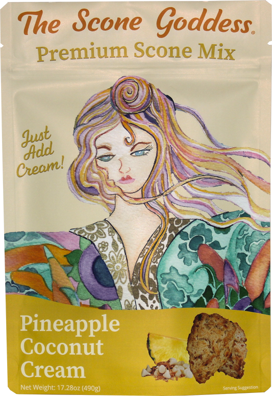 [Wholesale] Case of 6x Pineapple Coconut Cream Premium Scone Mix