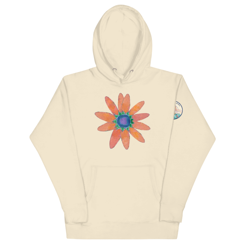 Strong. Smart. Goddess Flower Hoodie