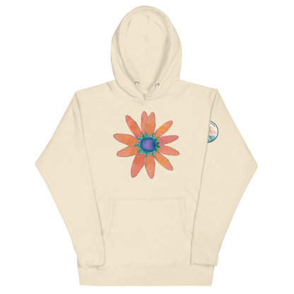 Strong. Smart. Goddess Flower Hoodie