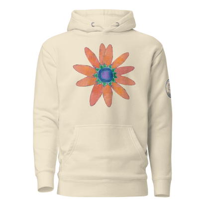 Strong. Smart. Goddess Flower Hoodie