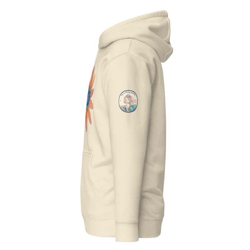 Strong. Smart. Goddess Flower Hoodie