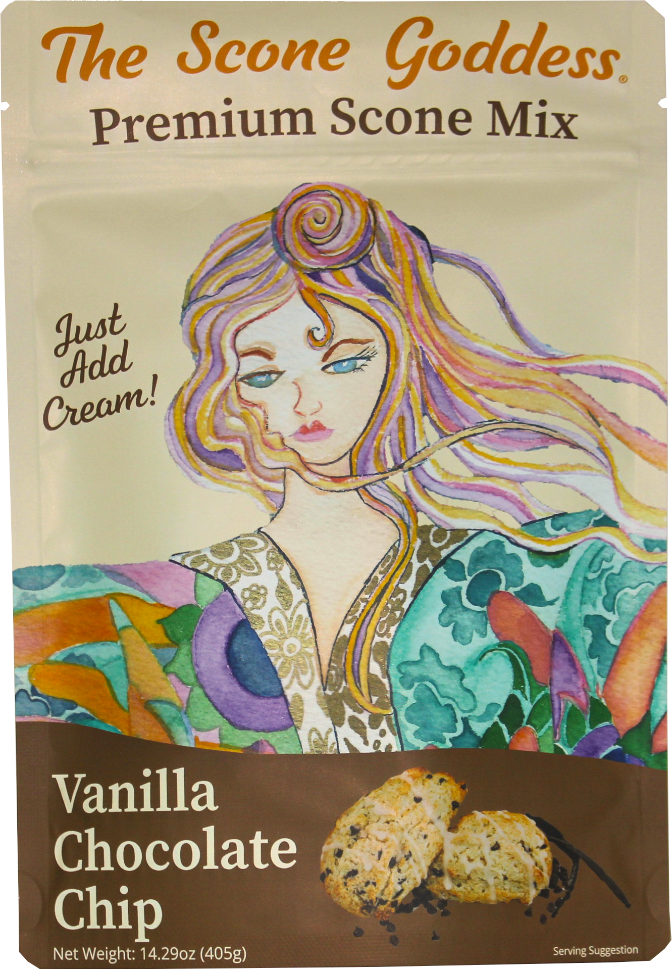 [Wholesale] Case of 6x Vanilla Chocolate Chip Premium Scone Mix