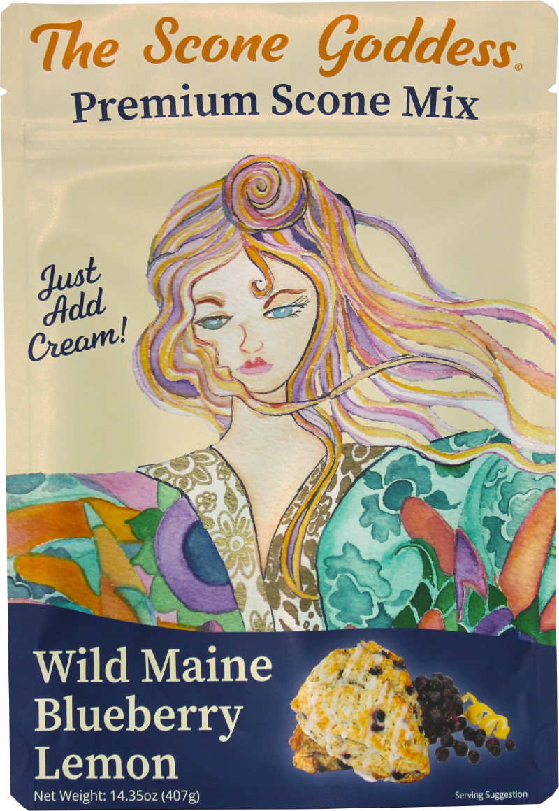 Wild Maine Blueberry Lemon Premium Scone Mix